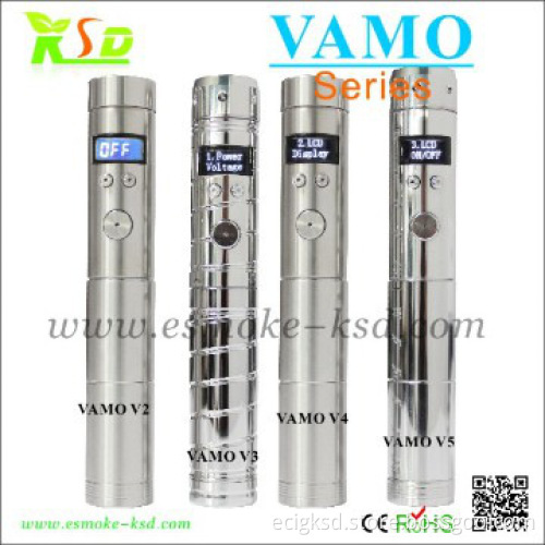 Vamo V5 VV VW 18650 battery e cigarette vamo v2 v3 v4 updated